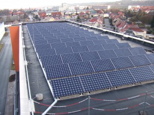 IFA Ind. park Nordhausen, Errichtung Solaranlage Halle 340