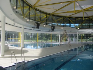 KölnBaeder, Neubau Eis- und Schwimmstadion Lentpark Köln, Schwimmbad