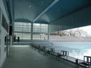 Marienbad Brandenburg, Flexible Überdachung 50m Sportbecken