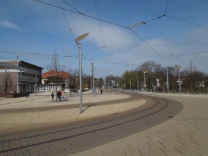Umgestaltung Bahnhofsvorplatz Gotha – Platzbeleuchtung